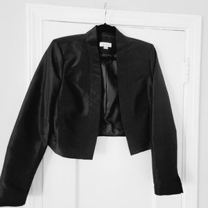 BNWOT szM Black Calvin Klein Blazer w nylon blend